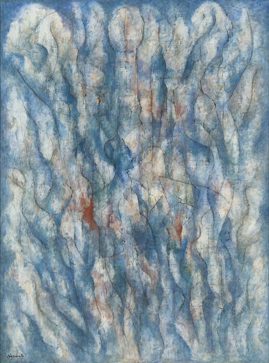 戦後抽象絵画の先駆者・難波田龍起の大規模個展が東京オペラ