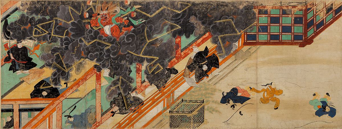 史上初！ 合計約80mにおよぶ国宝《北野天神縁起絵巻（承久本）》を全巻