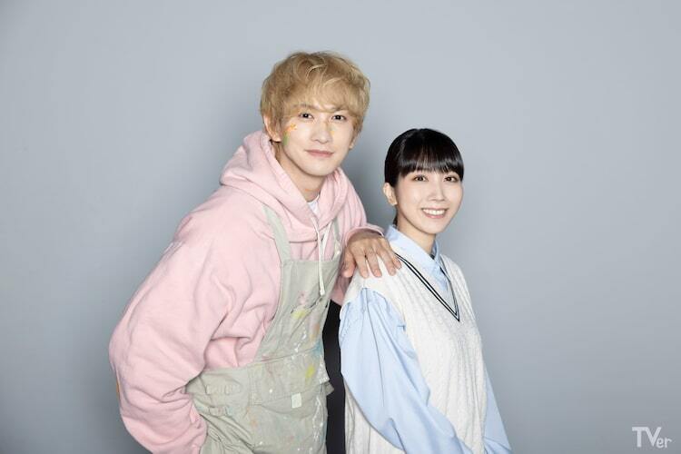 タツキ先生は甘すぎる！　Ｂ3ポスター　町田啓太　松本穂香 タツキ先生は甘すぎる！」町田啓太の金髪理由は？松本穂香からは「声が