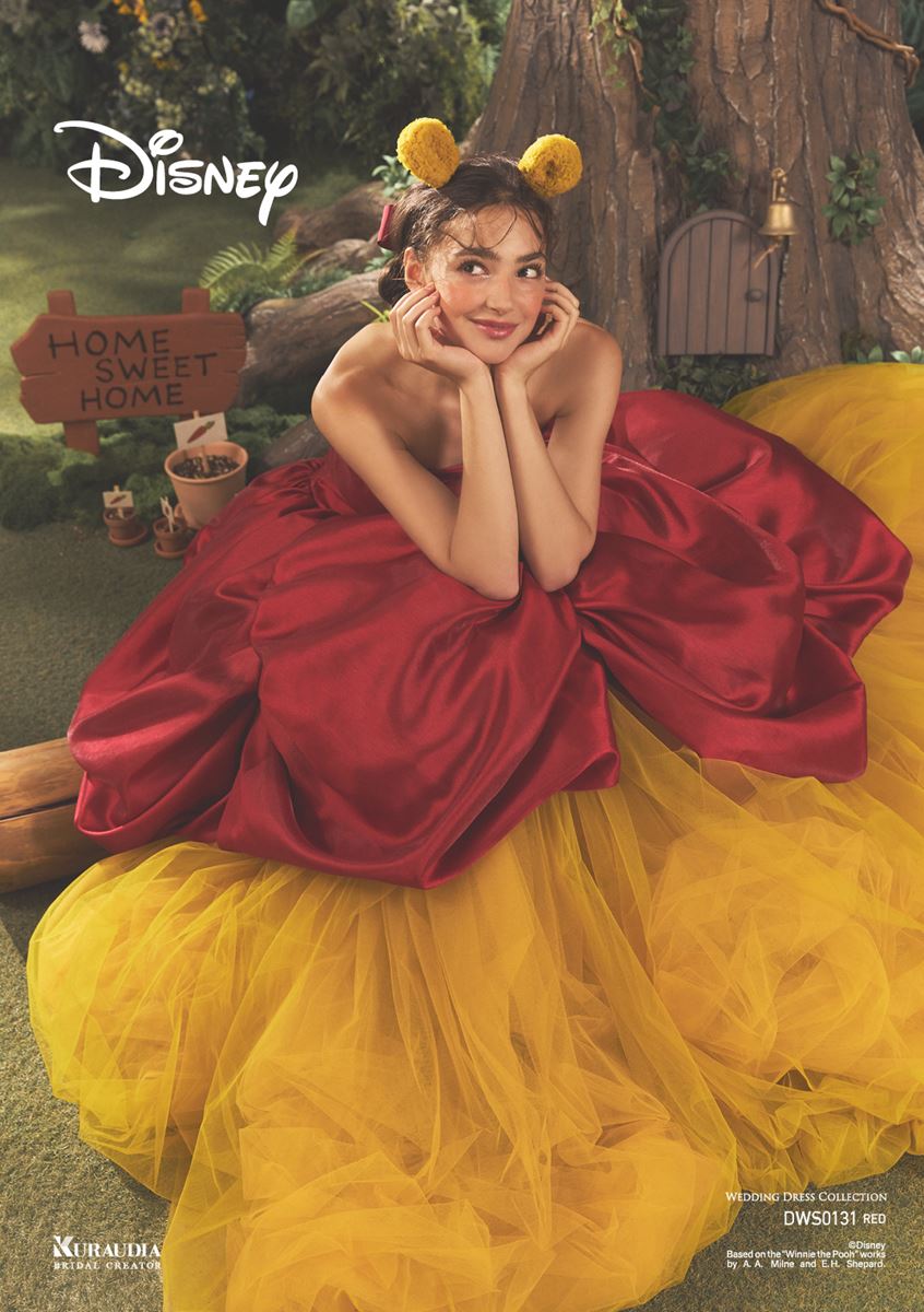 クラウディア×ディズニー】ラプンツェルの世界観を纏う！淡いパープル