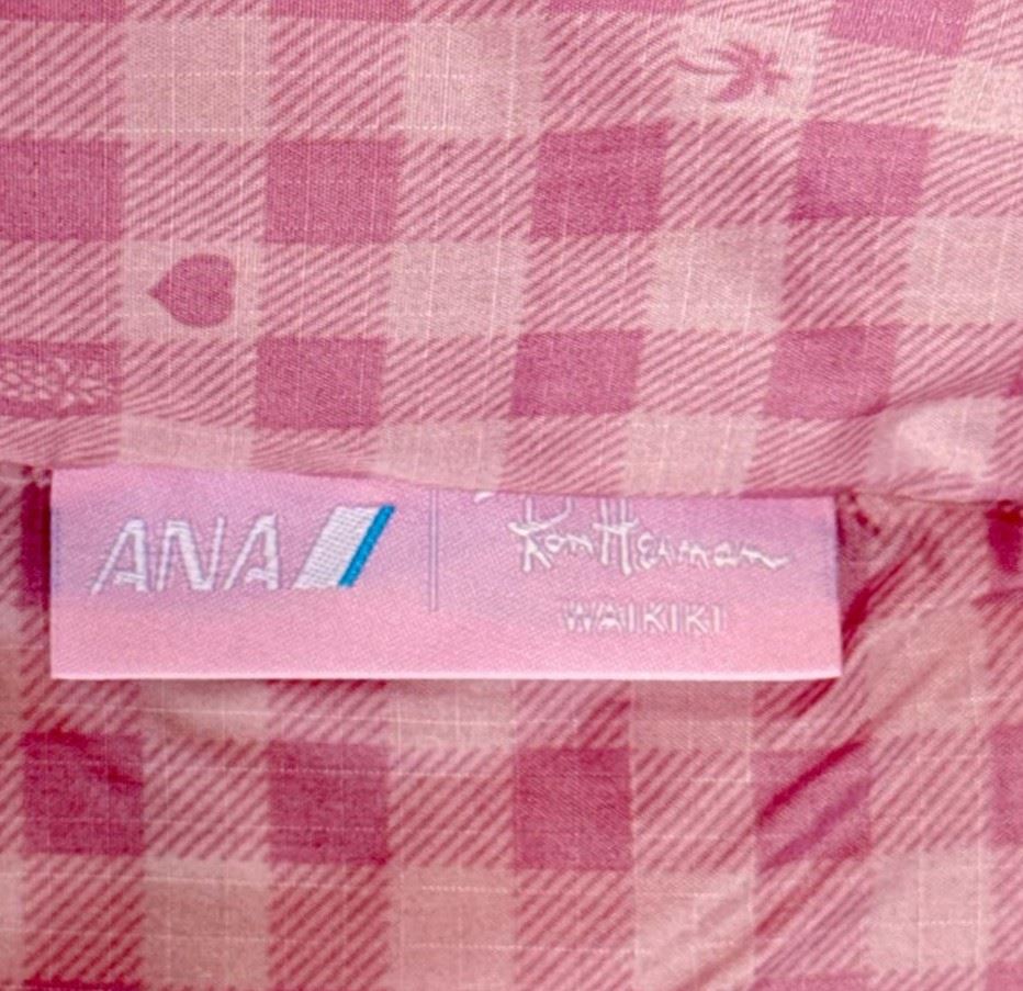 ANA×ロンハーマンワイキキ】2Lペットボトル6本収納できる！ピンク