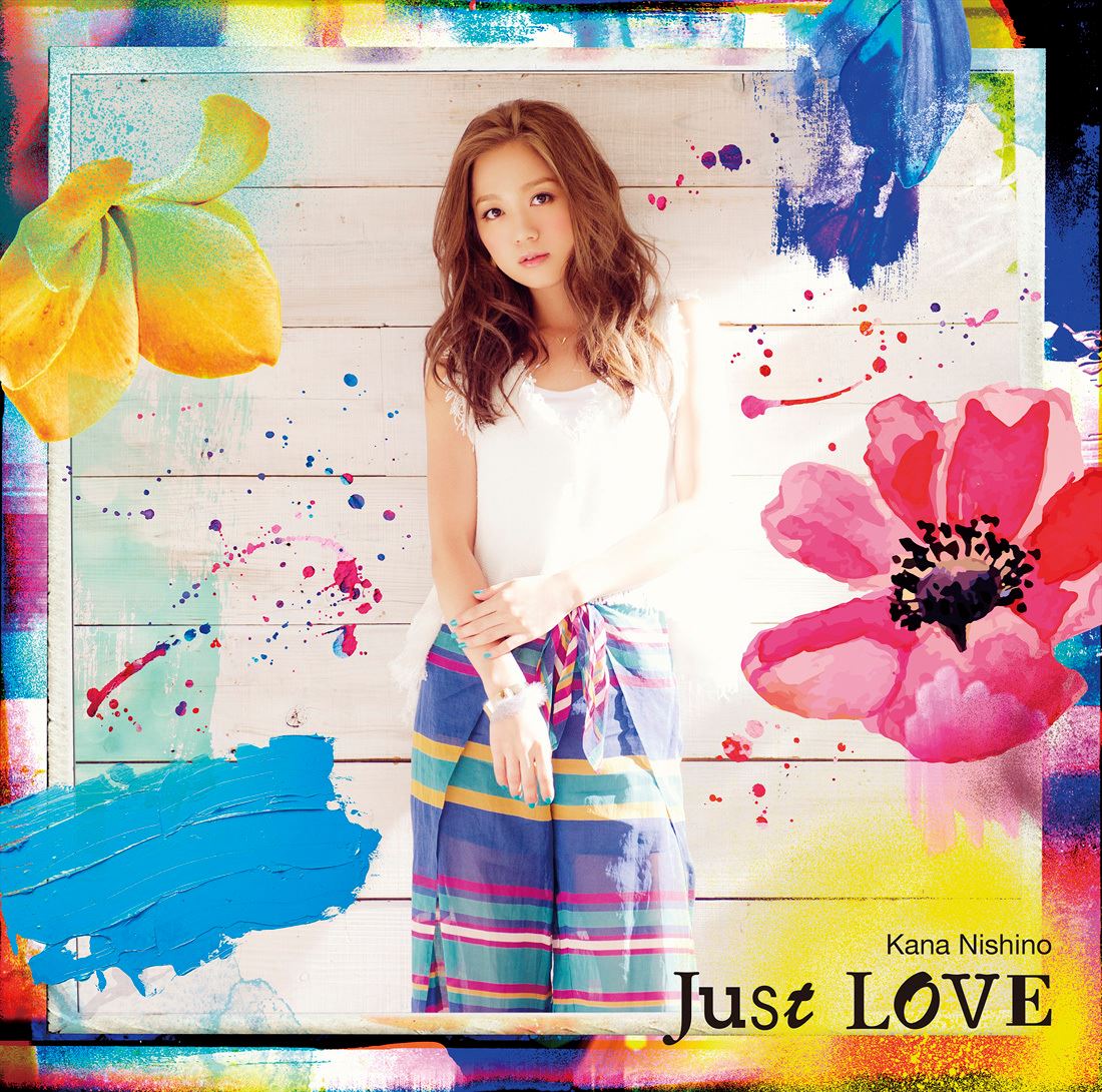 西野カナ 6thアルバム『Just LOVE』通常盤ジャケット