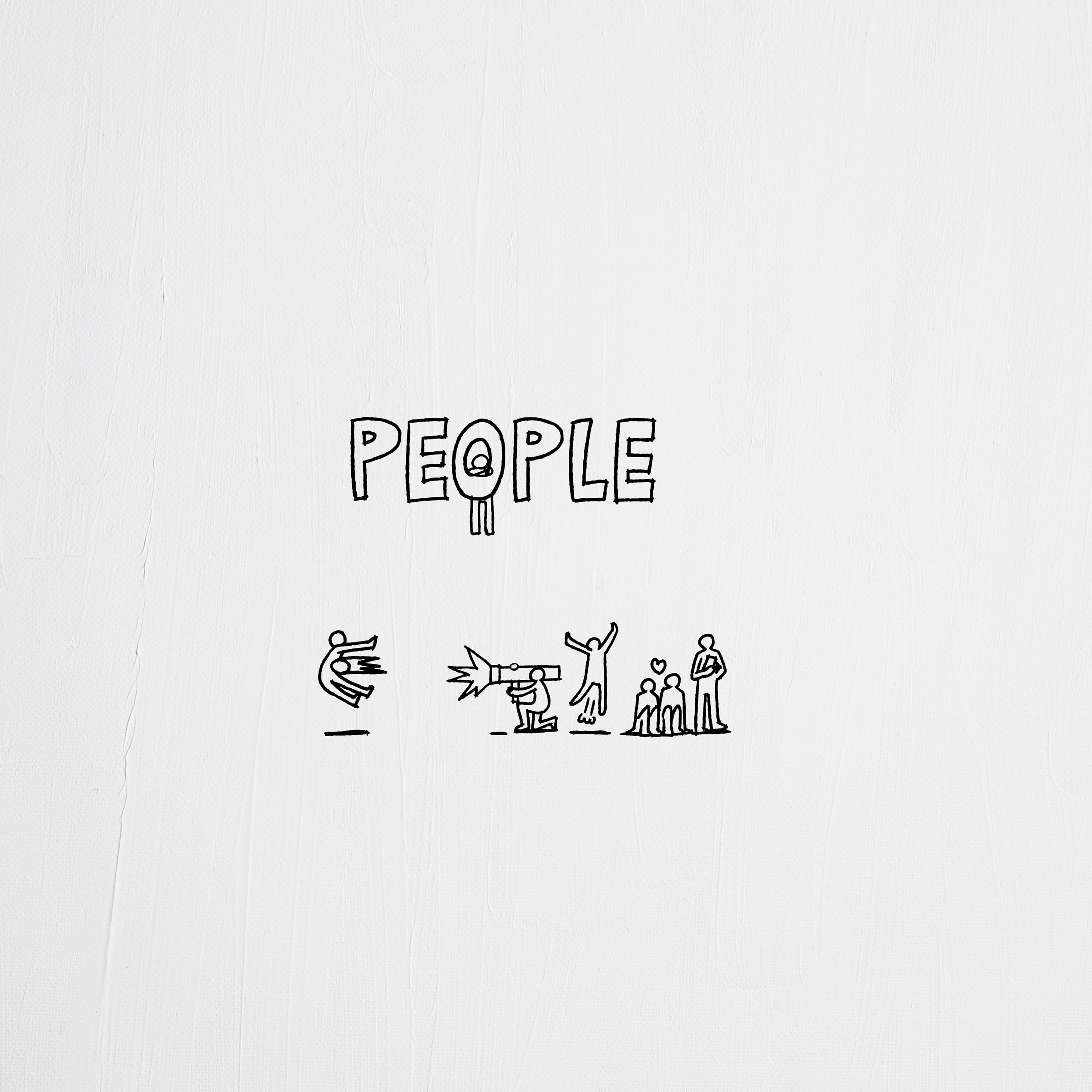 PEOPLE 1「PEOPLE」配信ジャケット