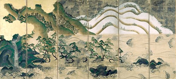 新品　西陣織袋帯【狩野永徳・唐獅子図】綿芯仕立付き 新品 西陣織袋帯【狩野永徳・唐獅子図】綿芯仕立付き