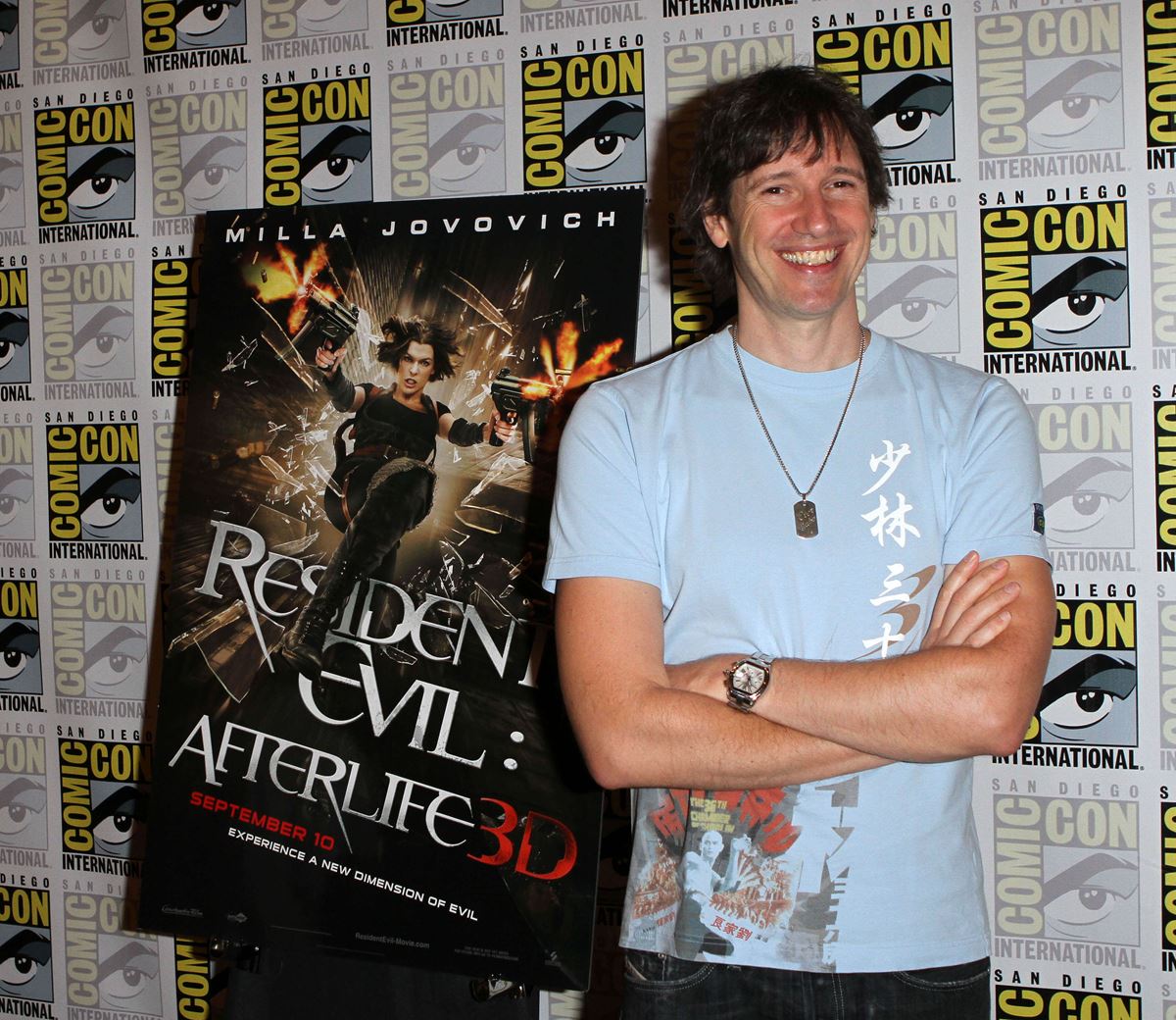 2010年の米サンディエゴでのコミコンで『少林寺三十六房』のTシャツを嬉しそうに着こなすポール。
