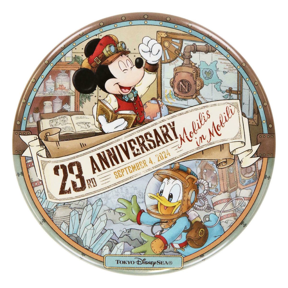 祝・東京ディズニーシー23周年。「海底2万マイル」がテーマの