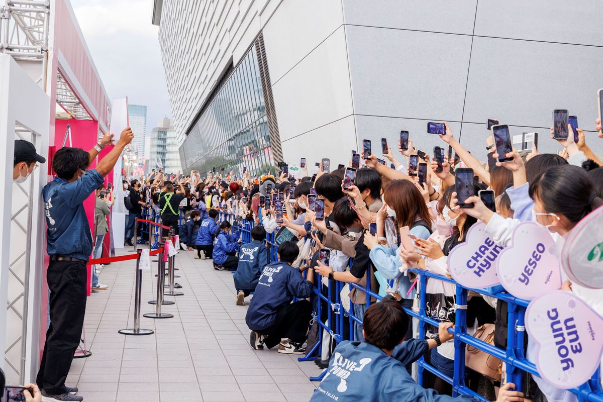 「KCON 2022 JAPAN」。(c)CJ ENM Co., Ltd, All Rights Reserved
