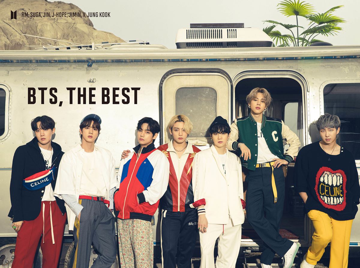 『BTS, THE BEST』初回限定盤Bジャケット