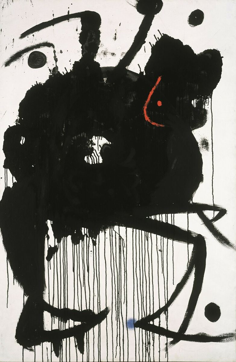 ジュアン・ミロ 《絵画》 1966年 油彩・アクリル・木炭、キャンバス ピラール＆ジュアン・ミロ財団、マジョルカ Fundació Pilar i Joan Miró a Mallorca Photographic Archive (c)  Successió Miró / ADAGP, Paris & JASPAR, Tokyo, 2022 E4304