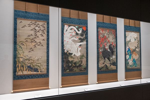印刷画　フレーム　絵画　額装　額縁　伊藤若筆 宮内庁三の丸蔵館 印刷画 フレーム 絵画 額装 額縁 伊藤若筆 宮内庁三の丸蔵館