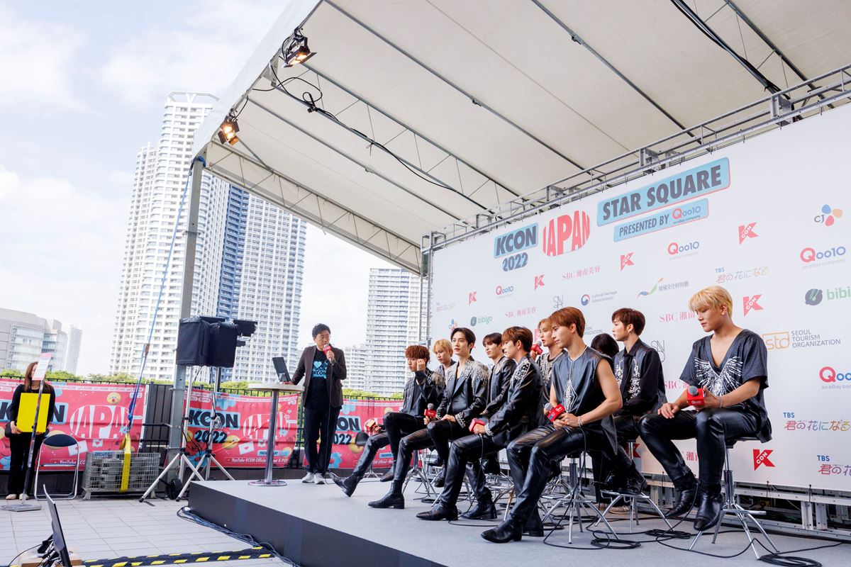 「KCON 2022 JAPAN」。(c)CJ ENM Co., Ltd, All Rights Reserved