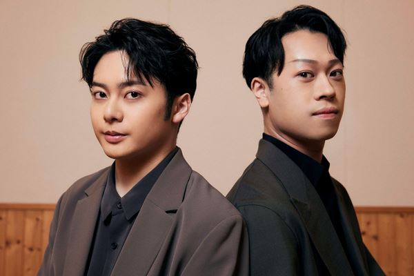 人気キャラの髭切・膝丸を演じる莟玉と吉太朗。若きふたりが、第