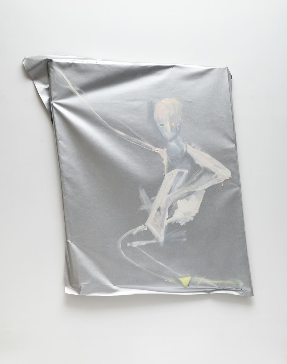 小林正人, 画家と光, 2007/2013, oil, acrylic, canvas, wood, 178x159cm