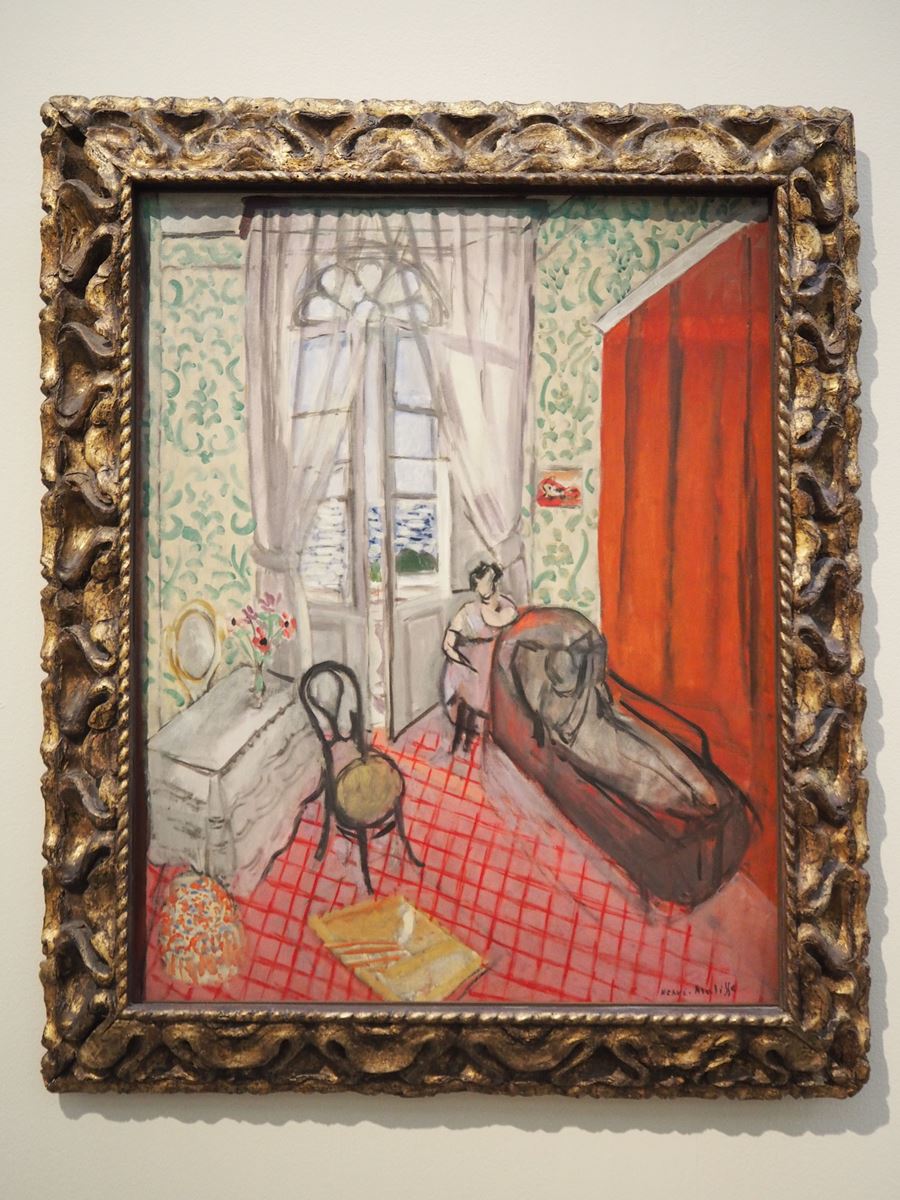 アンリ・マティス《ソファーの女たち（別名：長椅子）》1921年 油彩・カンヴァス 92×73㎝ オランジュリー美術館蔵