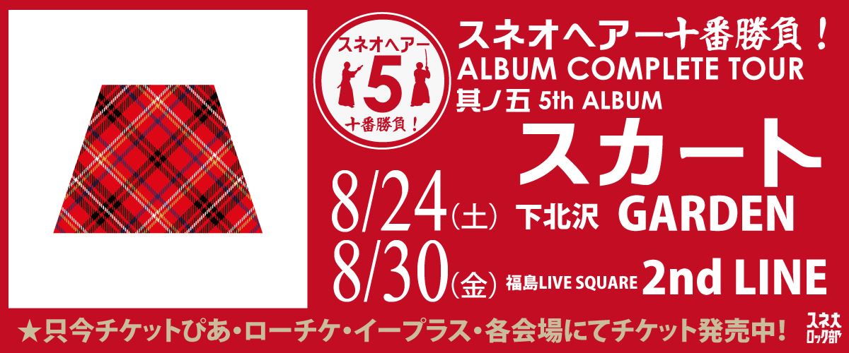 5th album スカート