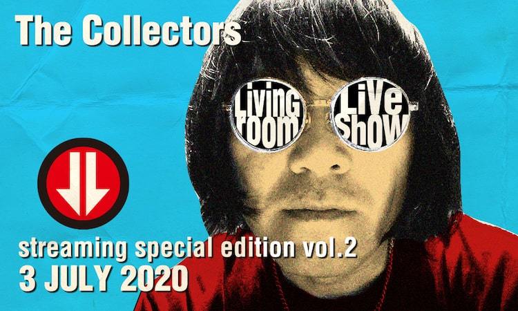 THE COLLECTORS「LIVING ROOM LIVE SHOW～THE COLLECTORS live at QUATTRO 2018 streaming special edition Vol.2～」告知ビジュアル