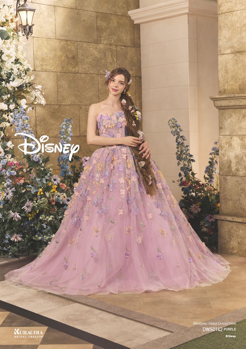 クラウディア×ディズニープリンセス2025新作！ベルをイメージした上品