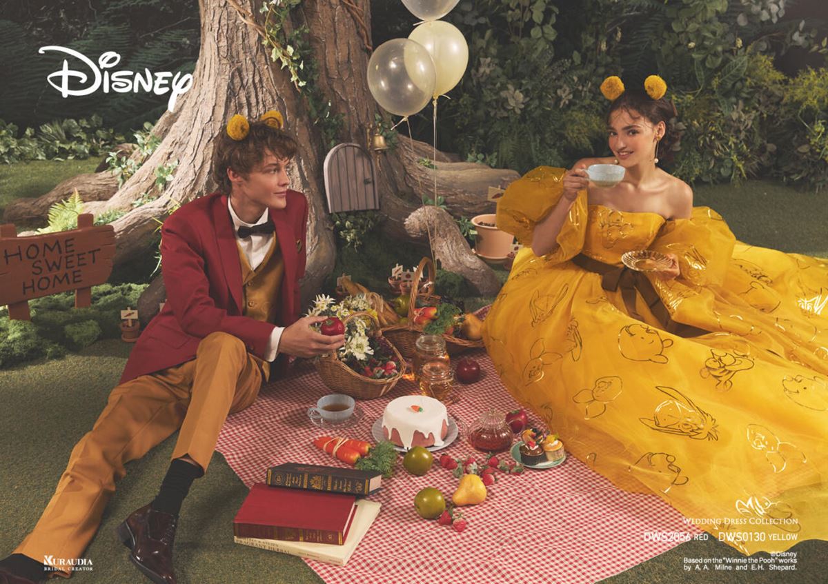 クラウディア×ディズニー】ラプンツェルの世界観を纏う！淡いパープル