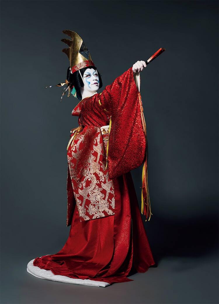 本日発売「装苑」で「ART歌舞伎」特集、“和×モード”な衣裳を中村壱太郎