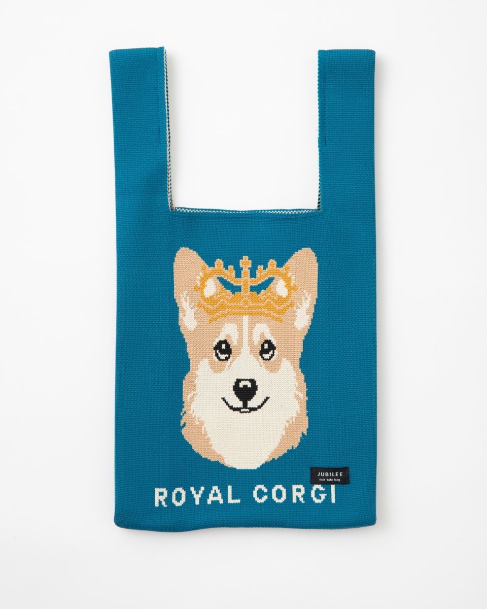 エリザベス女王も愛したコーギーがバッグに！ Jubileeの「ニット