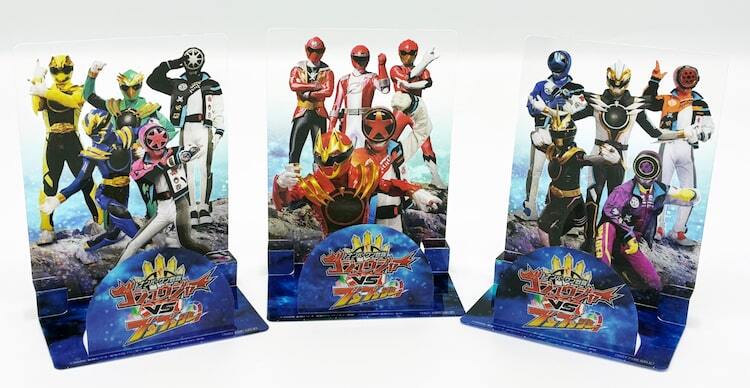 ［新品］ゴジュウジャー　トレーディングクリアカード【ゴジュウジャーセット】 ゴジュウジャーVSブンブンジャー」入場者プレゼントは週替わりクリア