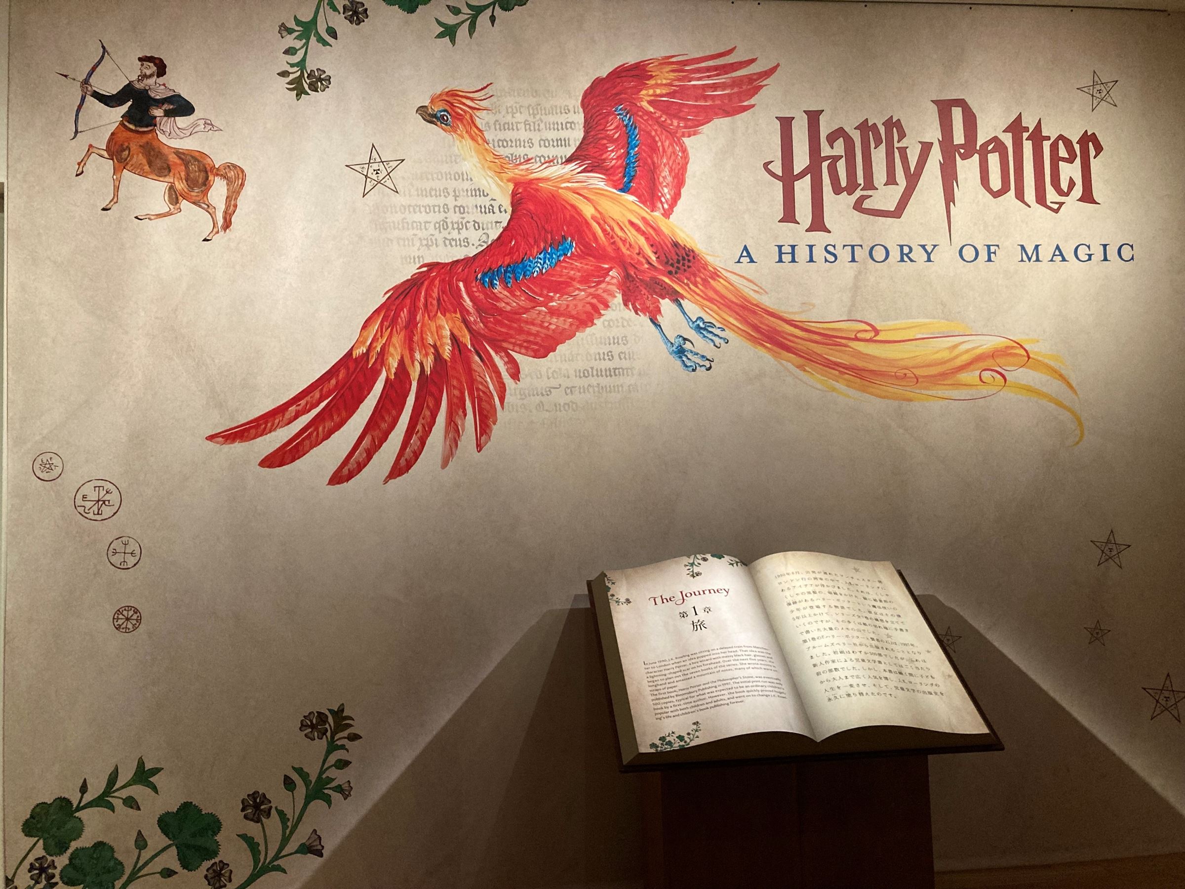 『ハリー・ポッターと魔法の歴史』、会場入口