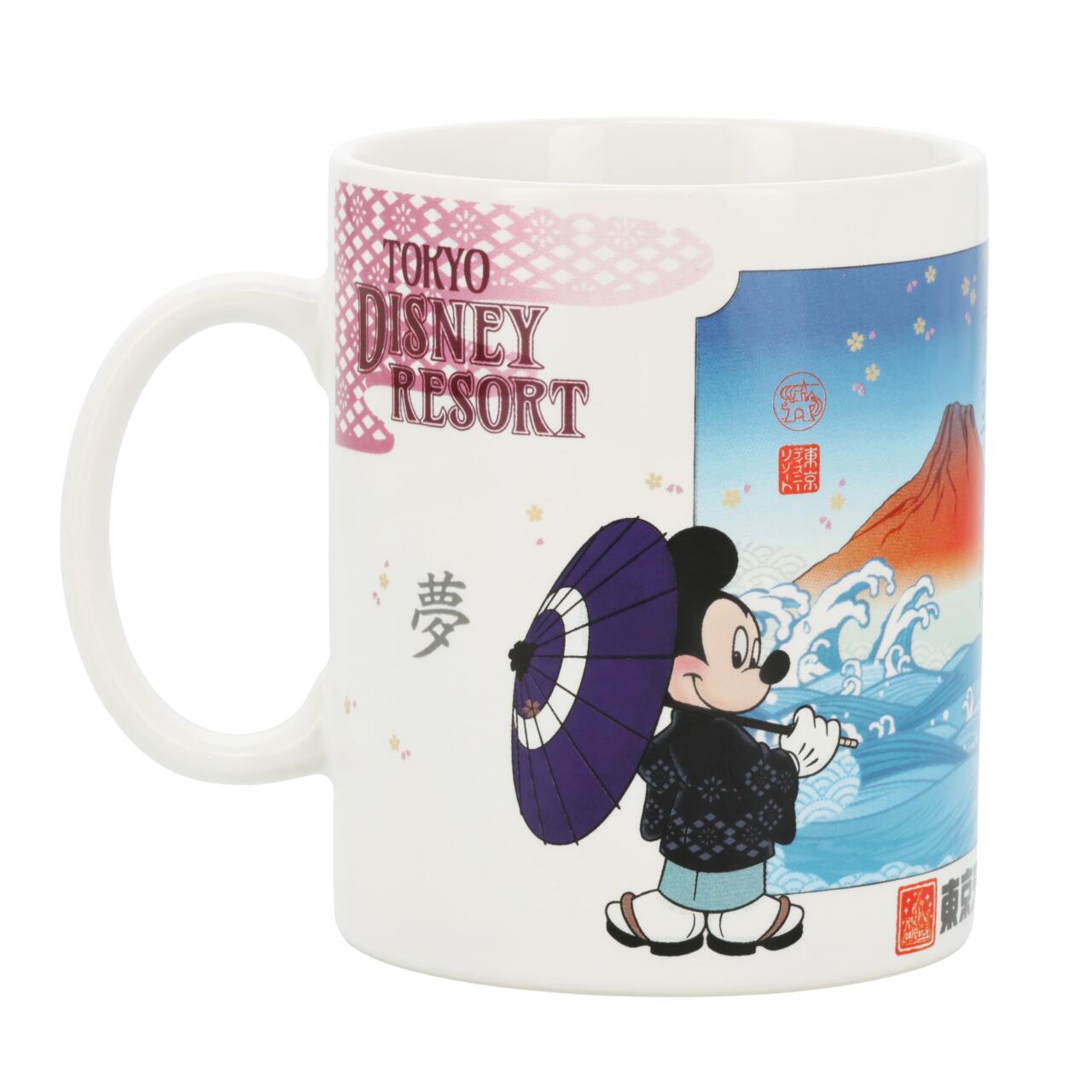 ディズニー】和装ミッキー＆ミニーの新グッズ登場！浮世絵風＆水墨画風 