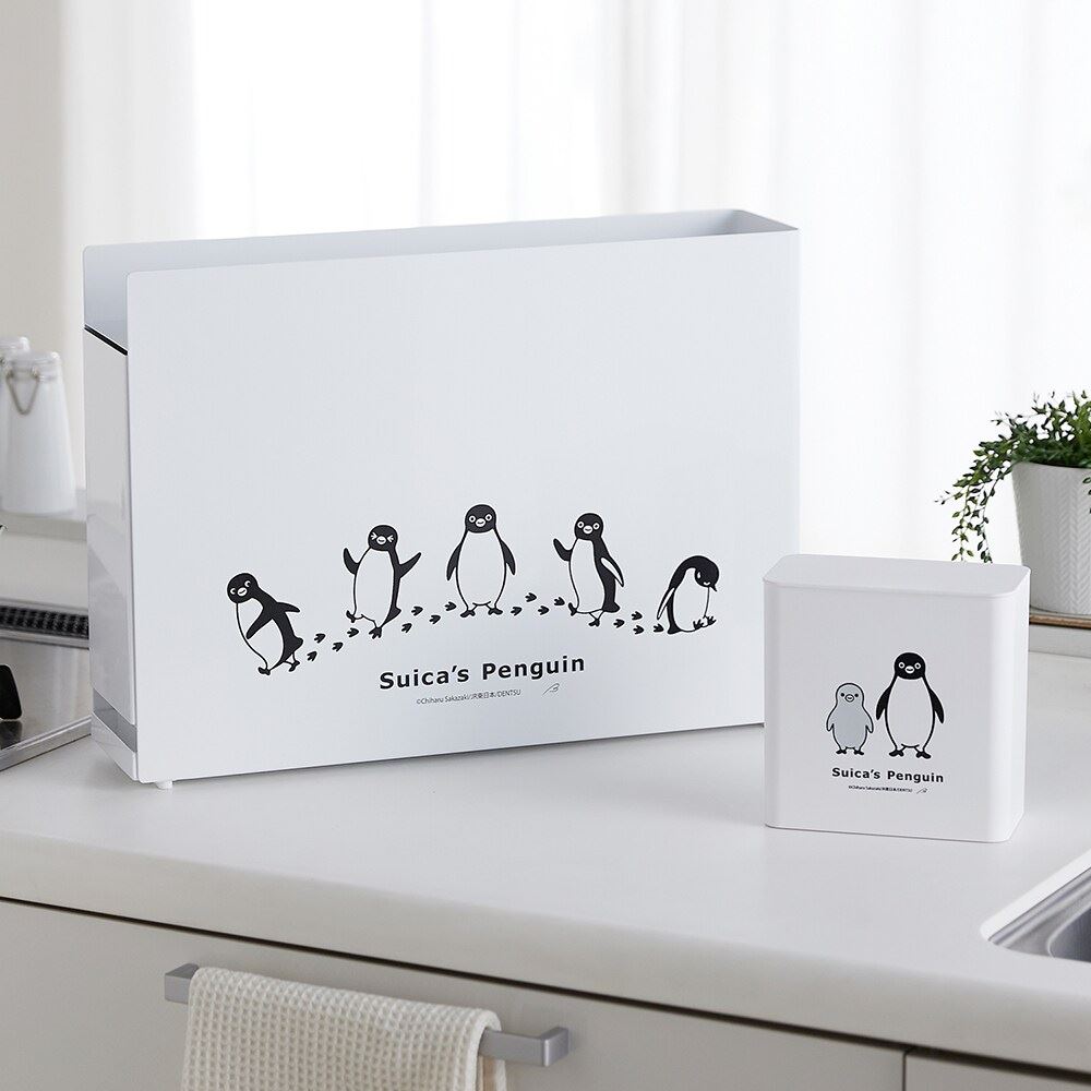 Suicaのペンギン ミニ冷温庫＆グラスセット 2006年キャンペーン当選品 便利で可愛すぎ！「山崎実業×Suicaのペンギン」の実用おうちアイテム4