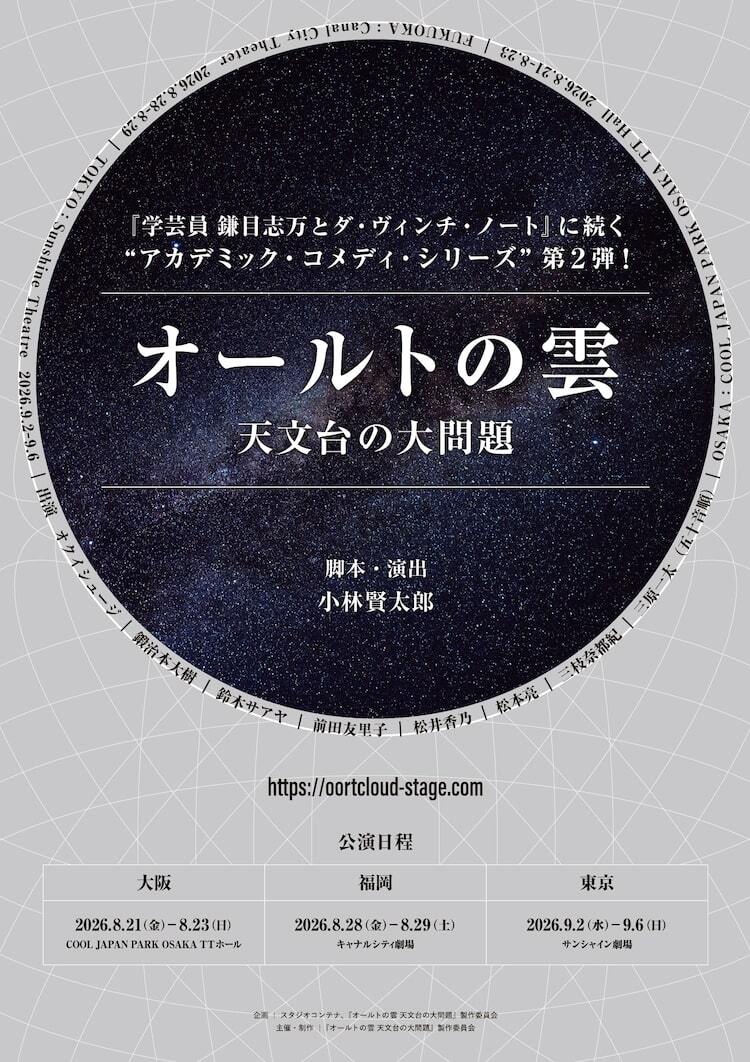 小林賢太郎の“たくさん笑えて、ちょびっと勉強にもなる”新作「オールト