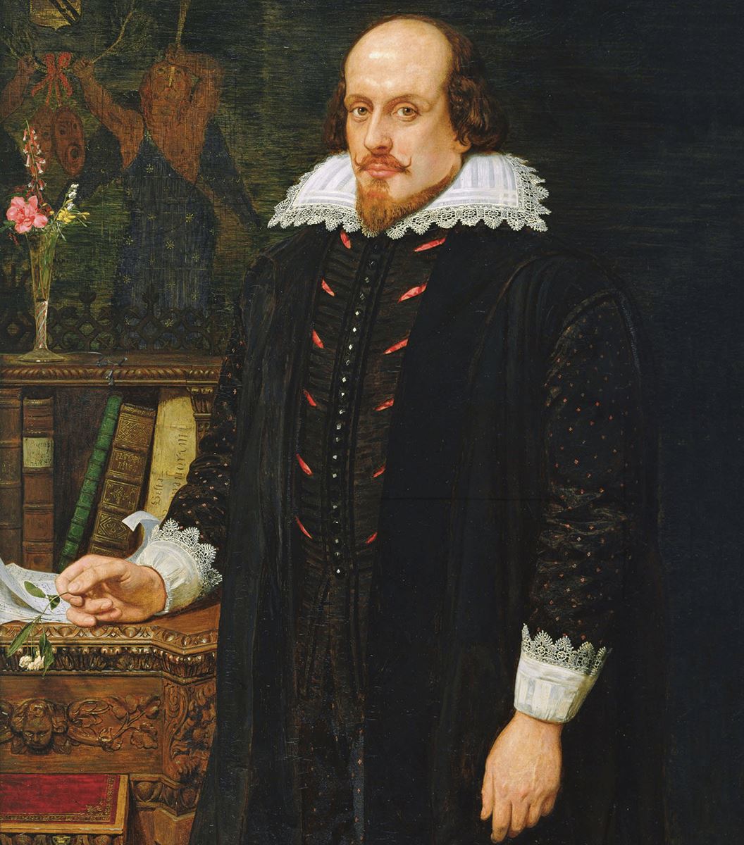 ウィリアム・シェイクスピア（1564～1616）の肖像画