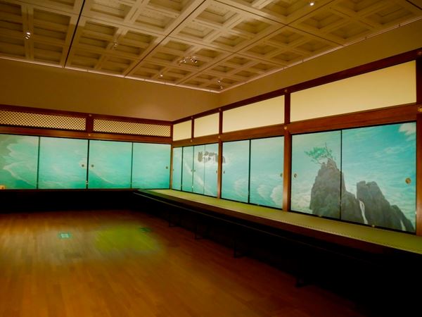 東山魁夷  唐招提寺御影堂障壁画 圧巻の唐招提寺御影堂障壁画に注目。生誕110年、東山魁夷の大