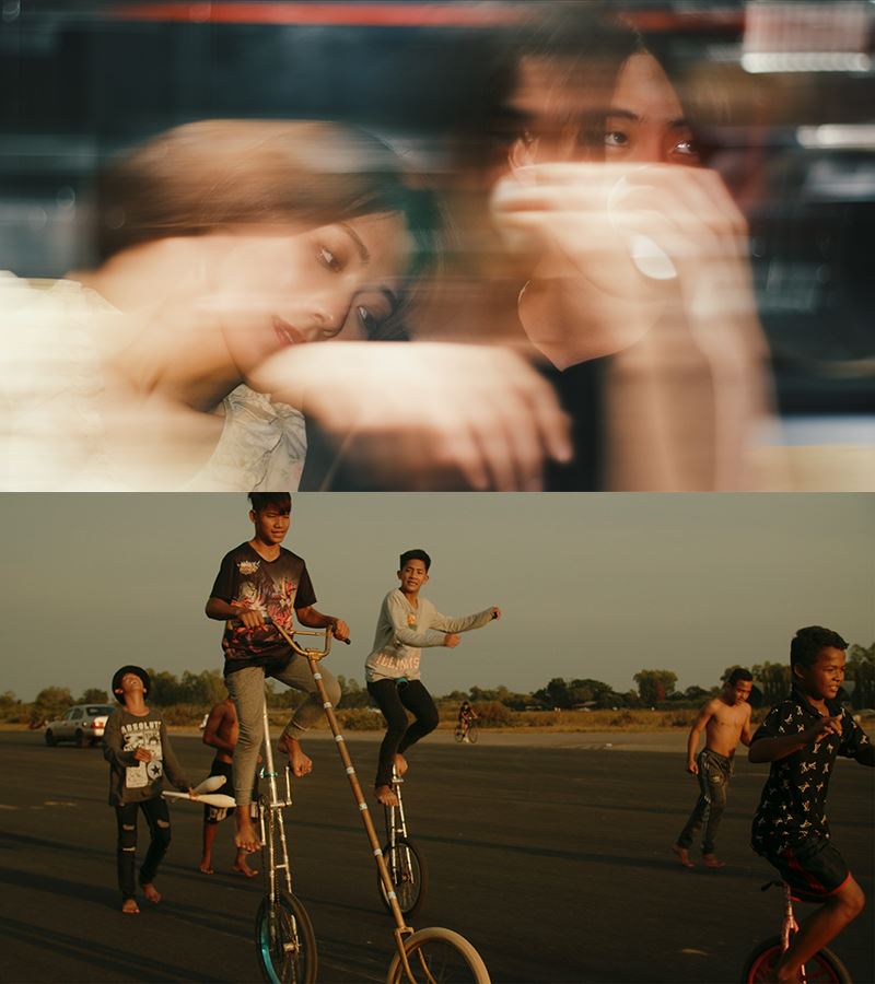 上：『夜を越える旅』©夜を越える旅フィルムパートナーズ 下：『リトルサーカス』©Yoshiro Osaka
