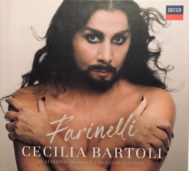 バルトリの最新録音『ファリネッリ』のジャケット写真