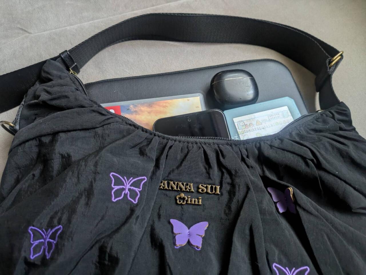 ANNA SUI miniの「新作2wayバッグ」を正直レビュー！かわいくて収納