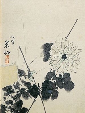 《菊図》大正4年(1915)年　個人蔵　 (C)Hiroshi Niiyama 2021