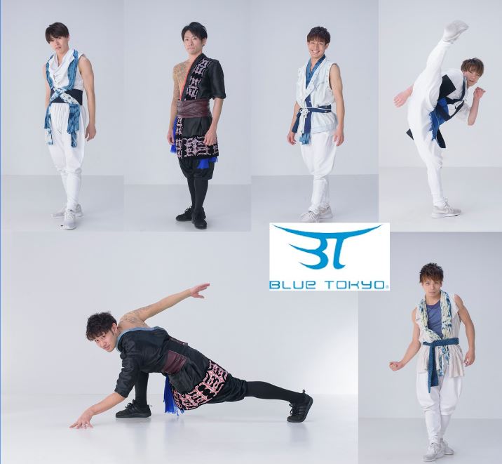 男子新体操アスリートが結成したアクロバットプロパフォーマンスユニット「BLUE TOKYO」