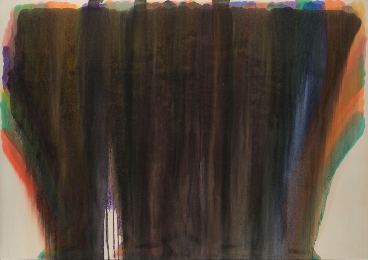 モーリス・ルイス《ベス・ザイン》 1959年 マグナ・アクリル／カンヴァス 252.2 x 359.4 cm
