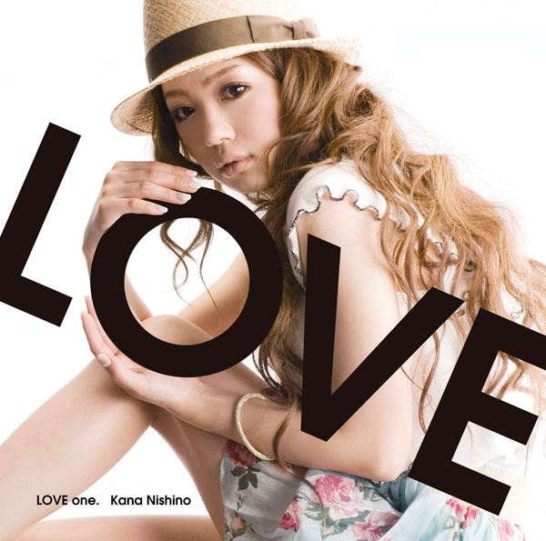 西野カナ 1stアルバム『LOVE one.』通常盤ジャケット