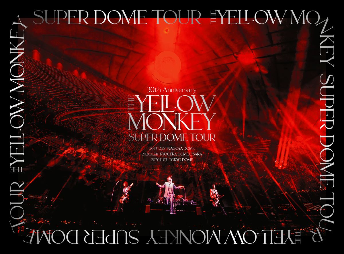 『30th Anniversary THE YELLOW MONKEY SUPER DOME TOUR BOX』DVD BOX ジャケット