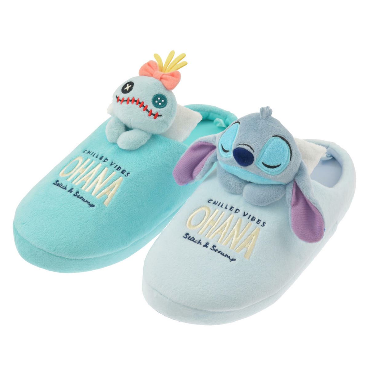 スティッチ スクランプ ルームシューズ スティッチ スリッパのおすすめ