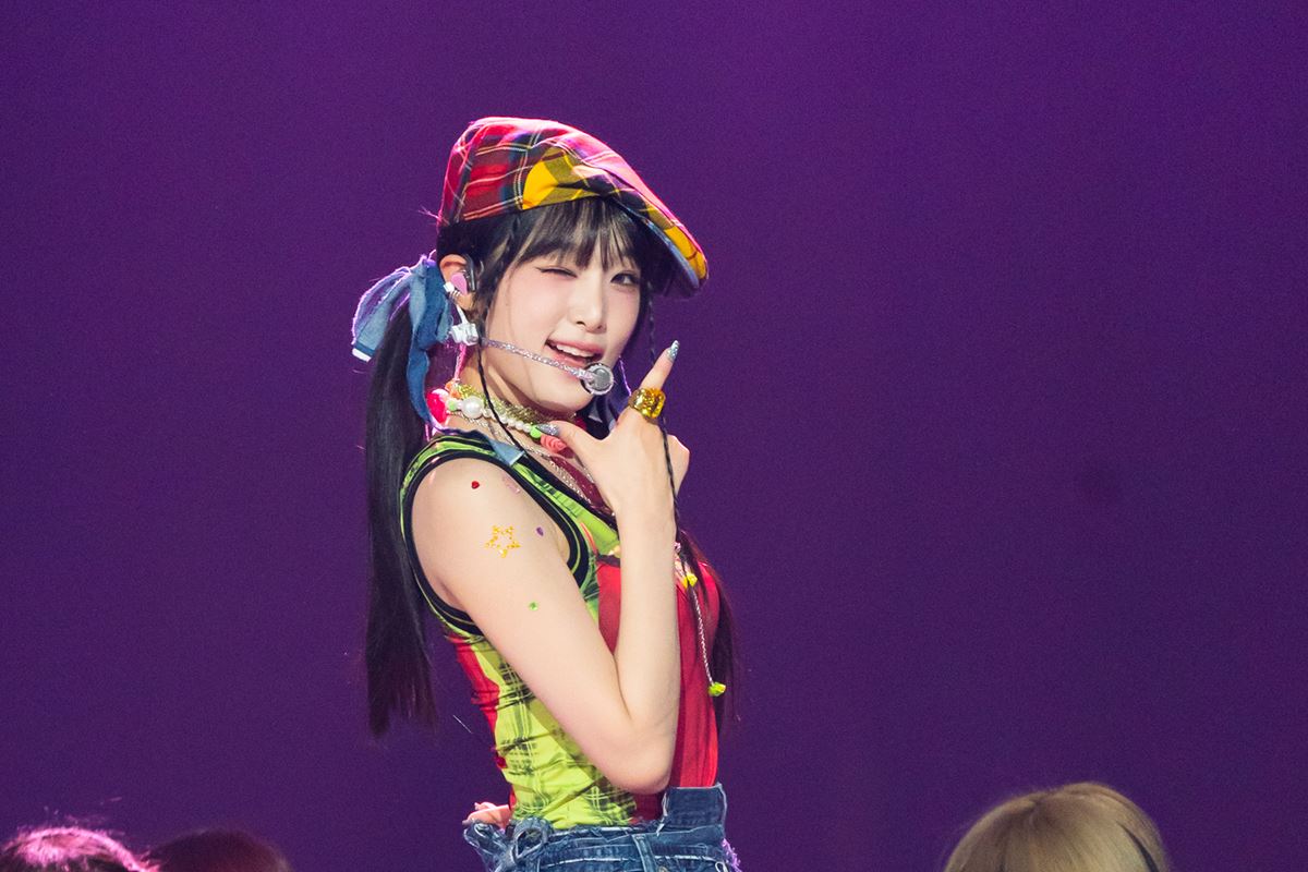 『KCON JAPAN 2023』DAY1より YENA　撮影：伊藤由圭 「KCON JAPAN 2023 」(C)CJ ENM Co., Ltd, All Rights Reserved