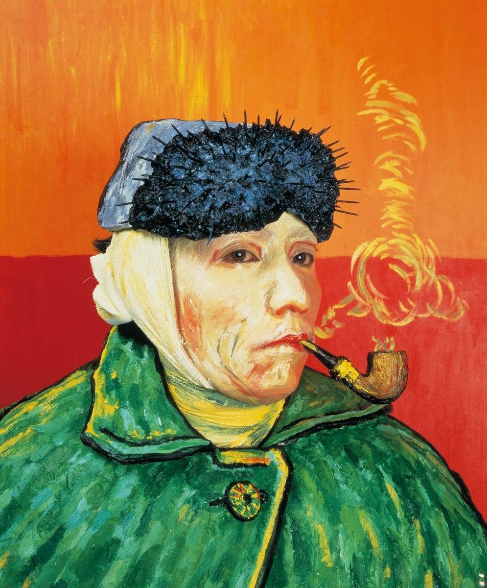 森村泰昌　《肖像（ゴッホ）》　1985年　高松市美術館