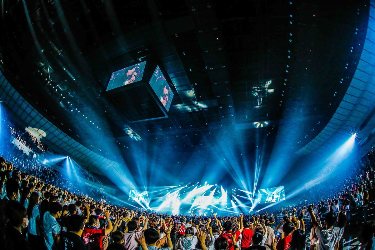 『UVERworld Premium Live 2021 at Yokohama Arena』より 写真：森好弘