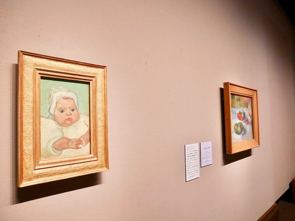 左：フィンセント・ファン・ゴッホ《マルセル・ルーランの肖像》1888年　アムステルダム、ファン・ゴッホ美術館蔵