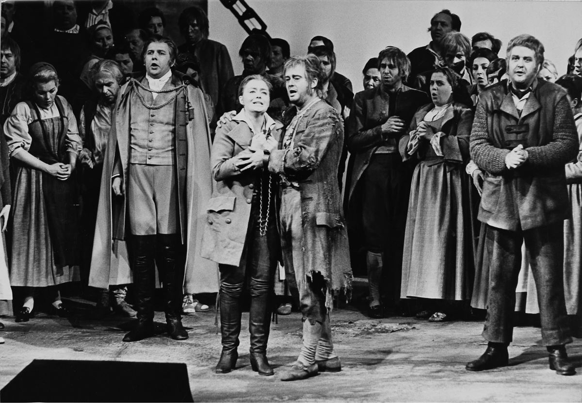 オペラ『フィデリオ』　1970年アン・デア・ウィーン劇場 photo:IMAGNO/アフロ