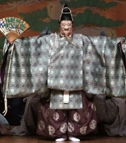 「翁」撮影：杉浦賢次