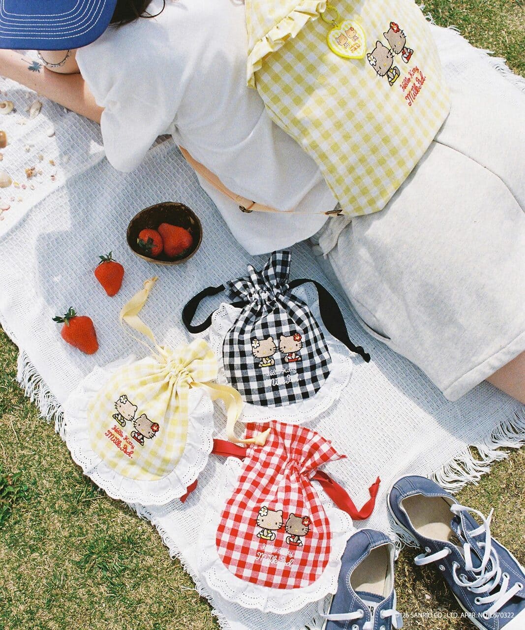 ハローキティ×MILKFED.】日焼けキティ＆ミミィが主役！！MILKFED