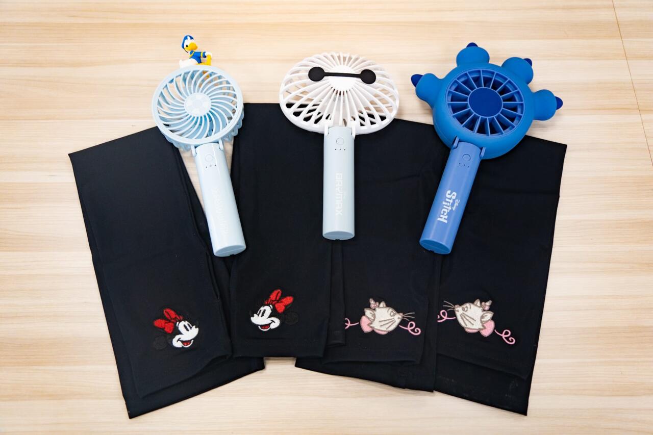 ディズニーデザイン「猛暑対策グッズ」が機能も優秀！ハンディファンや