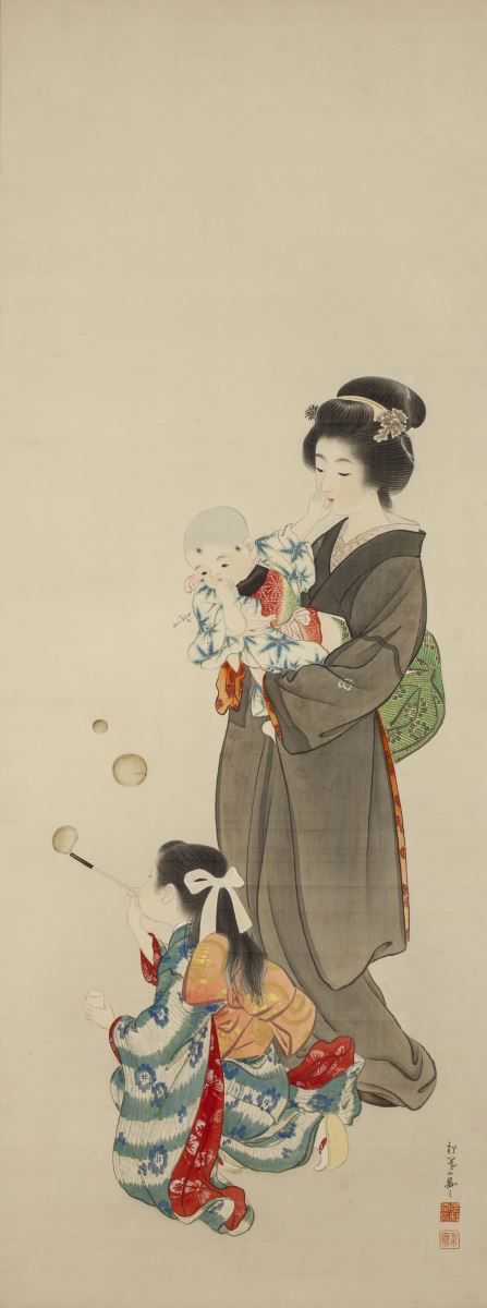 上村松園と麗しき女性たち』山種美術館で 同館と松園の交流の 上村松園と麗しき女性たち』山種美術館で 同館と松園の交流の
