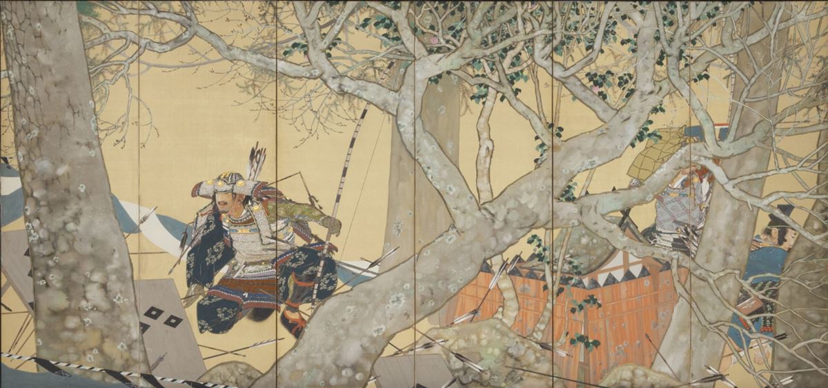 武士の姿・武士の魂』大倉集古館で 前田青邨《洞窟の頼朝》ほか武士の